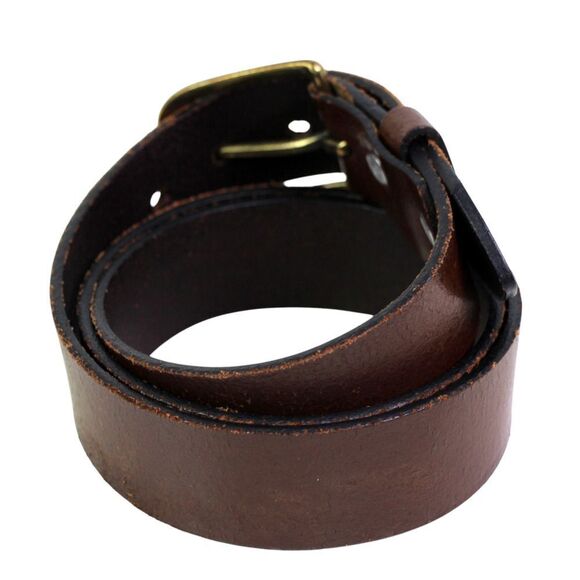 Levi's SADDLE BROWN REAL LEATHER 1 1/8"Wd CASUAL DRESS MEN'S BELT Sz 36/90 (15M - Picture 4 of 12